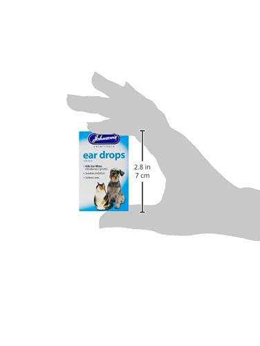Johnsons Veterinary Products Ear Drops, clear,15 ml (Pack of 1)
