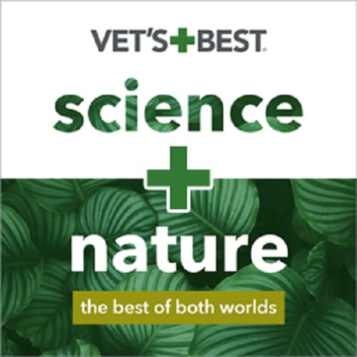 Vet's Best Ear Relief Finger Wipes | Ear Cleansing Finger Wipes for Dogs | Sooths & Deodorizes | 50 Disposable Wipes