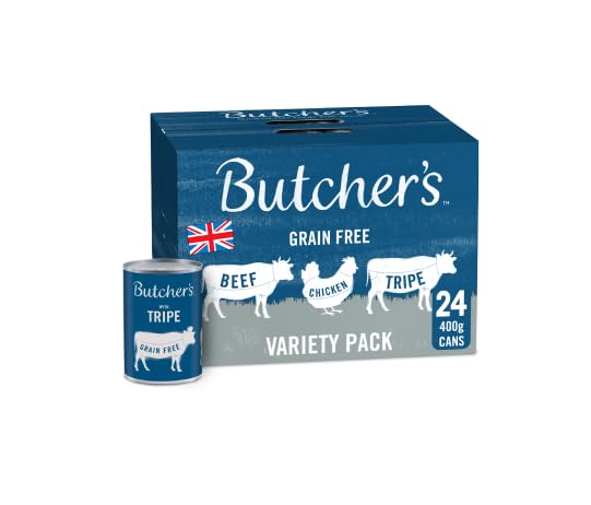 Butcher's Recipes in Jelly Dog Food Tins Variety Pack 24x400g