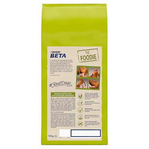 Beta Adult Rich In Chicken, Dry Dog Food 14Kg