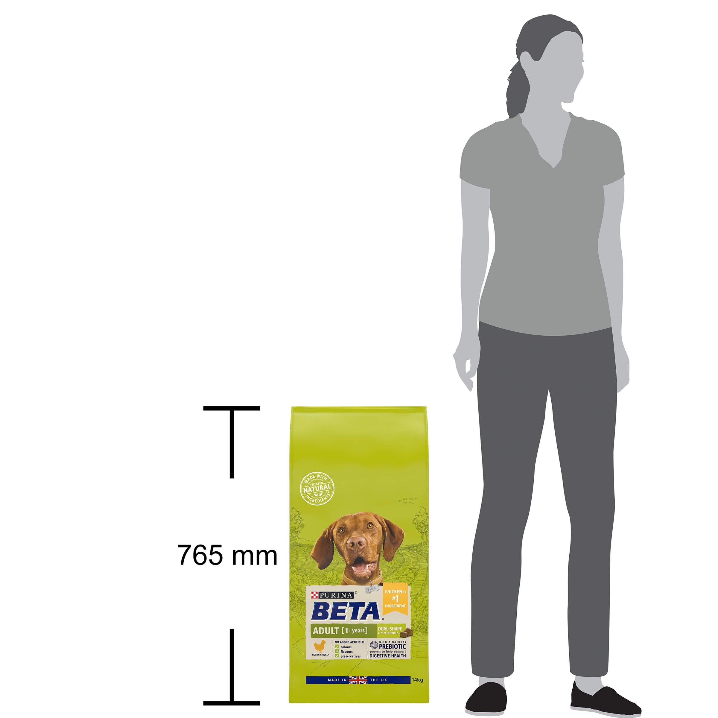 Beta Adult Rich In Chicken, Dry Dog Food 14Kg