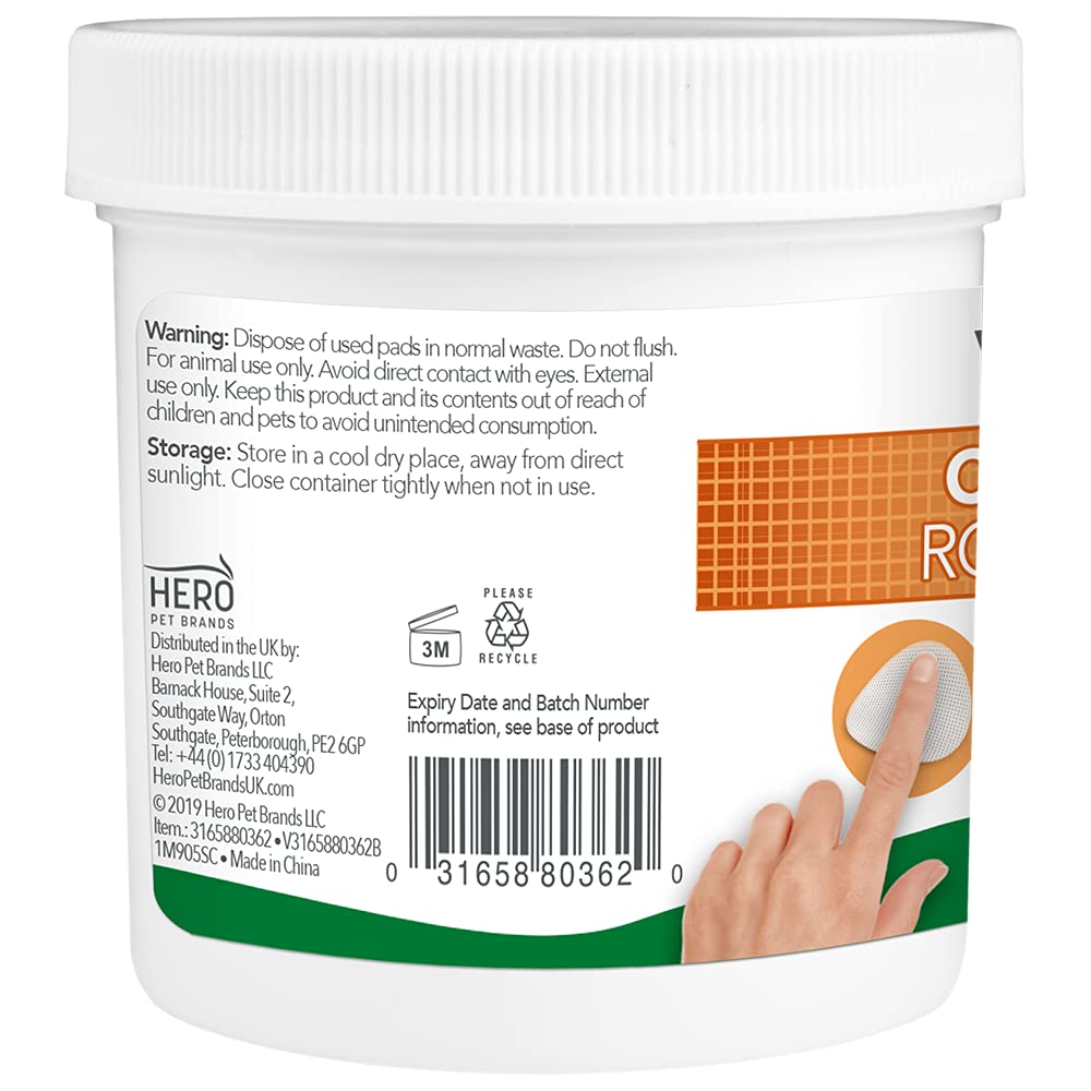 Vet's Best Natural eye cleansing wipes for dogs - 100 disposable wipes