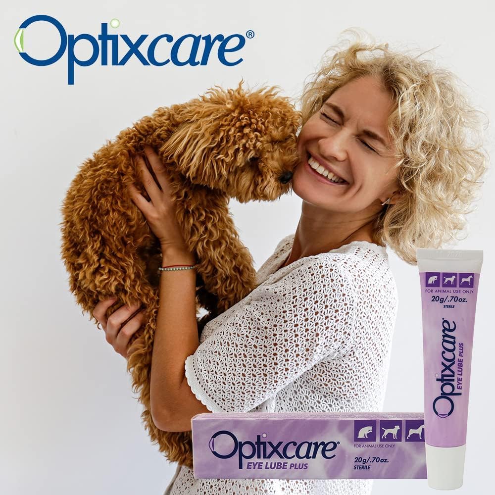 OptixCare Dog & Cat Eye Lube Plus Hyaluron Lubricating Gel Hyaluron (20 g)