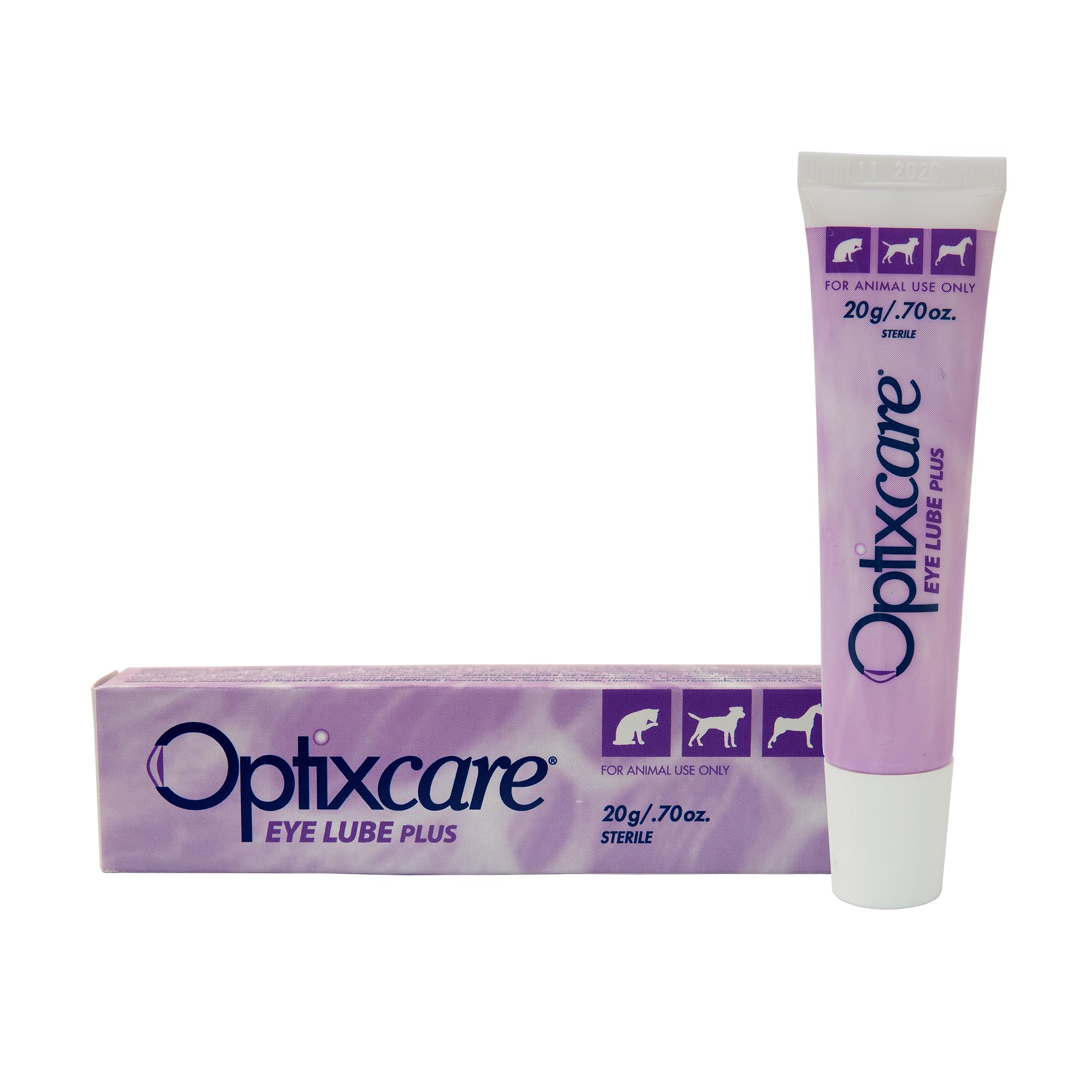 OptixCare Dog & Cat Eye Lube Plus Hyaluron Lubricating Gel Hyaluron (20 g)