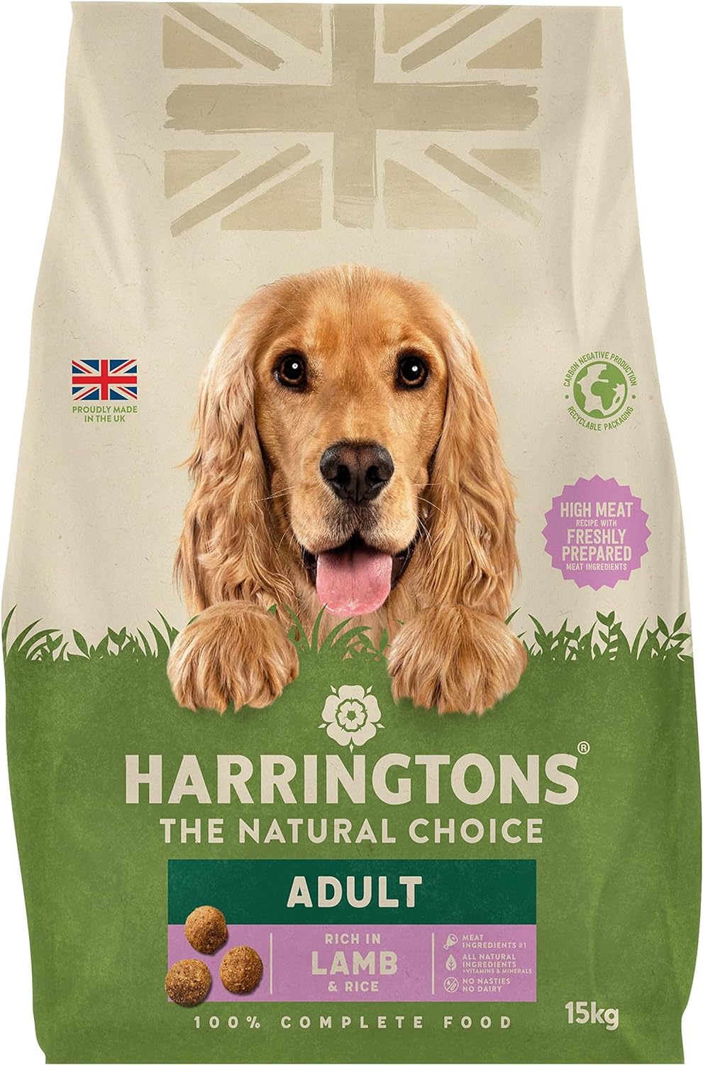 Harringtons Lamb & Rice 15kg