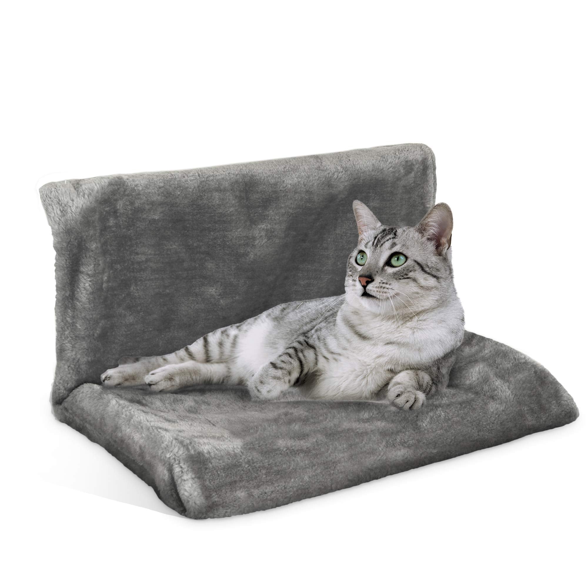 Petlicity Warm and Cosy Pet Cat and Dog Radiator Bed (Grey)